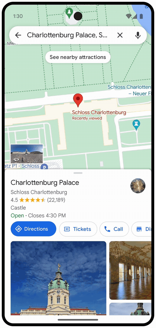 Google Maps offre désormais encore plus d'informations sur les itinéraires dans des directions rapides 3 Itinéraires d'itinéraires rapides Google Maps