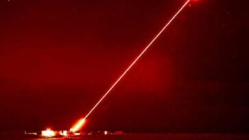 La guerre se combat maintenant avec des armes laser : qu'est-ce que c'est et comment ça fonctionne 15 ROYAL NAVY | DragonFire lance un rayon laser