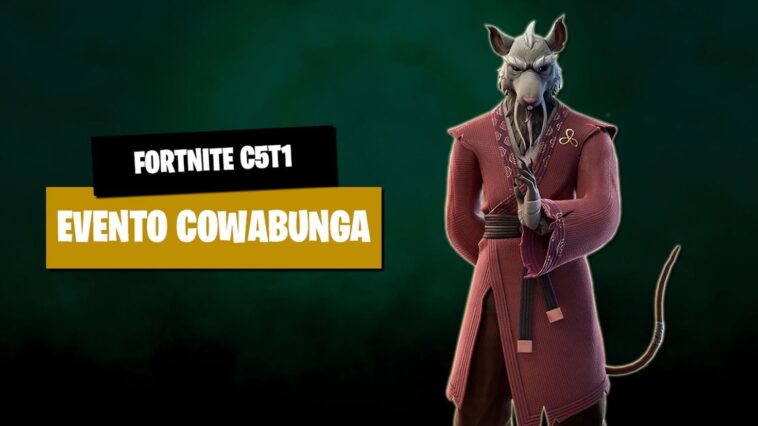Maître Splinter arrive sur l'événement Cowabunga des Tortues Ninja Fortnite : toutes les nouveautés 1 Le Maître Astilla Arrive à L'événement Cowabunga Des Tortues Ninja
