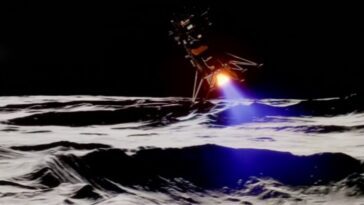 Odysseus: un demi-siècle après, les États-Unis font atterrir un vaisseau sur la Lune 6 Image du module américain Odysseus qui a atterri sur la Lune