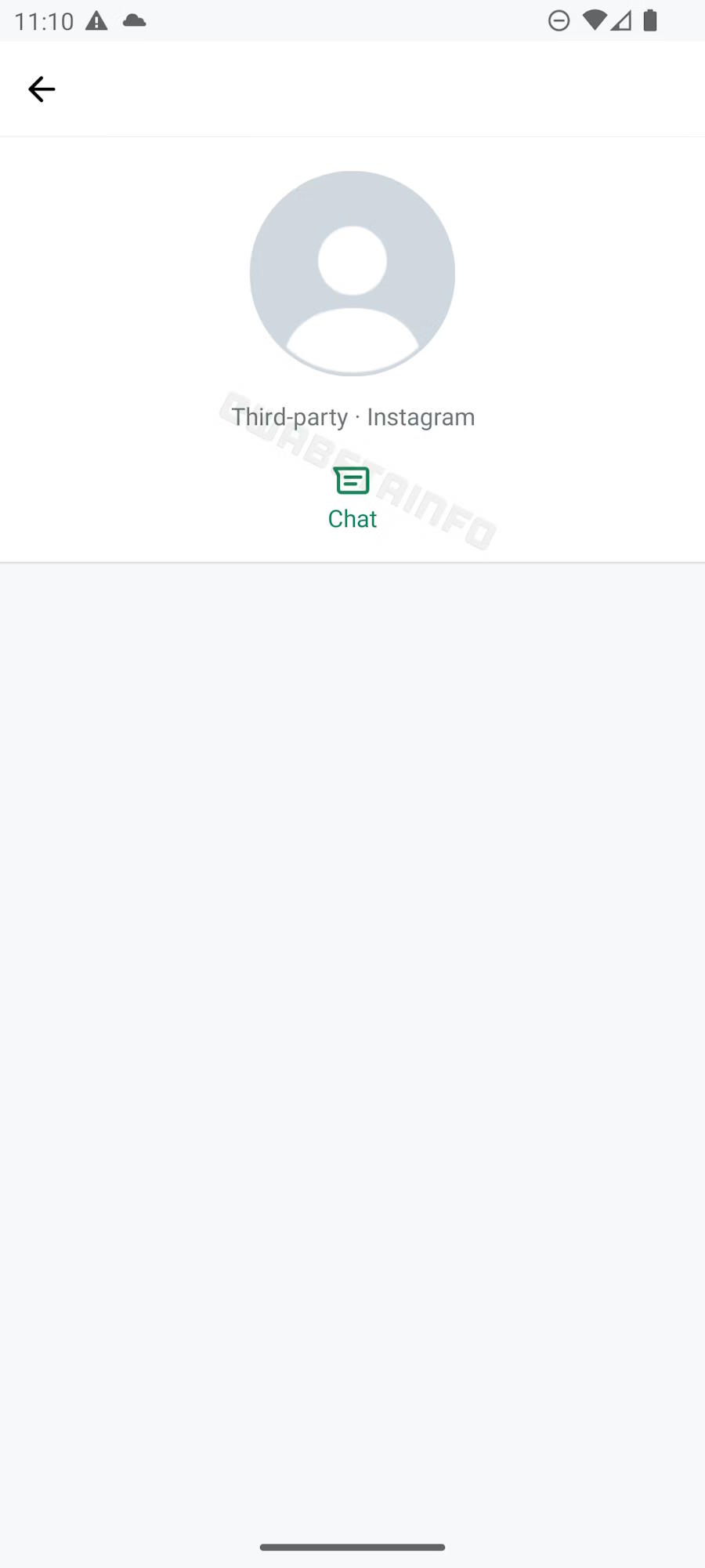 Service de messagerie DMA d'actualités WhatsApp