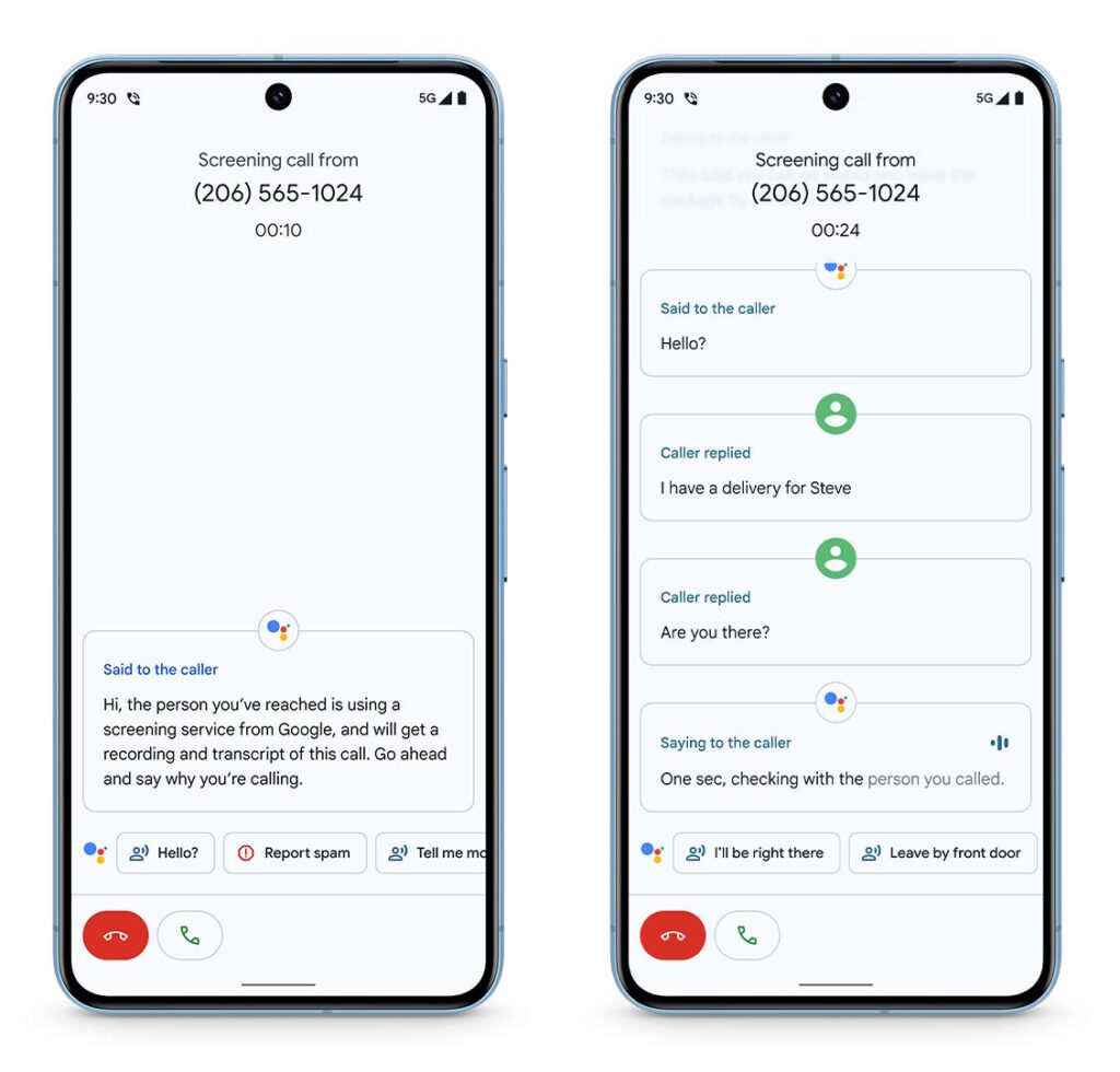 Suppression des fonctionnalités Pixel Google Android