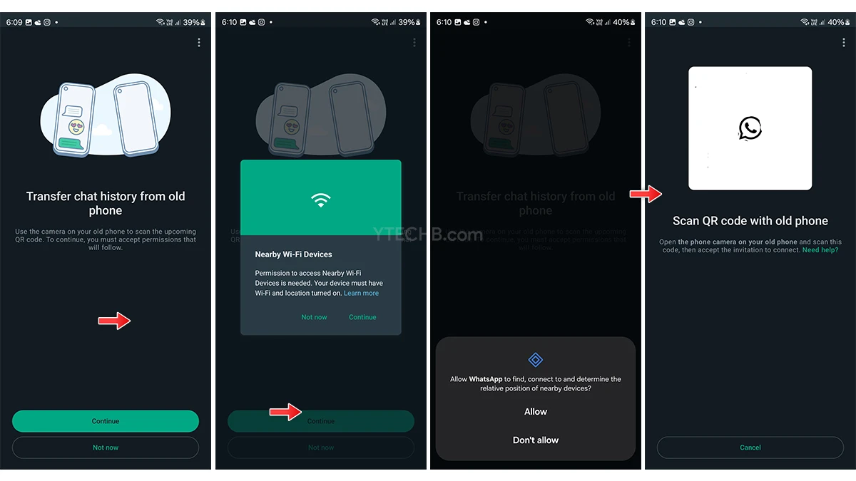 Comment transférer rapidement les discussions WhatsApp vers un nouveau téléphone sans sauvegarde 5 Comment transférer les discussions WhatsApp sans sauvegarde