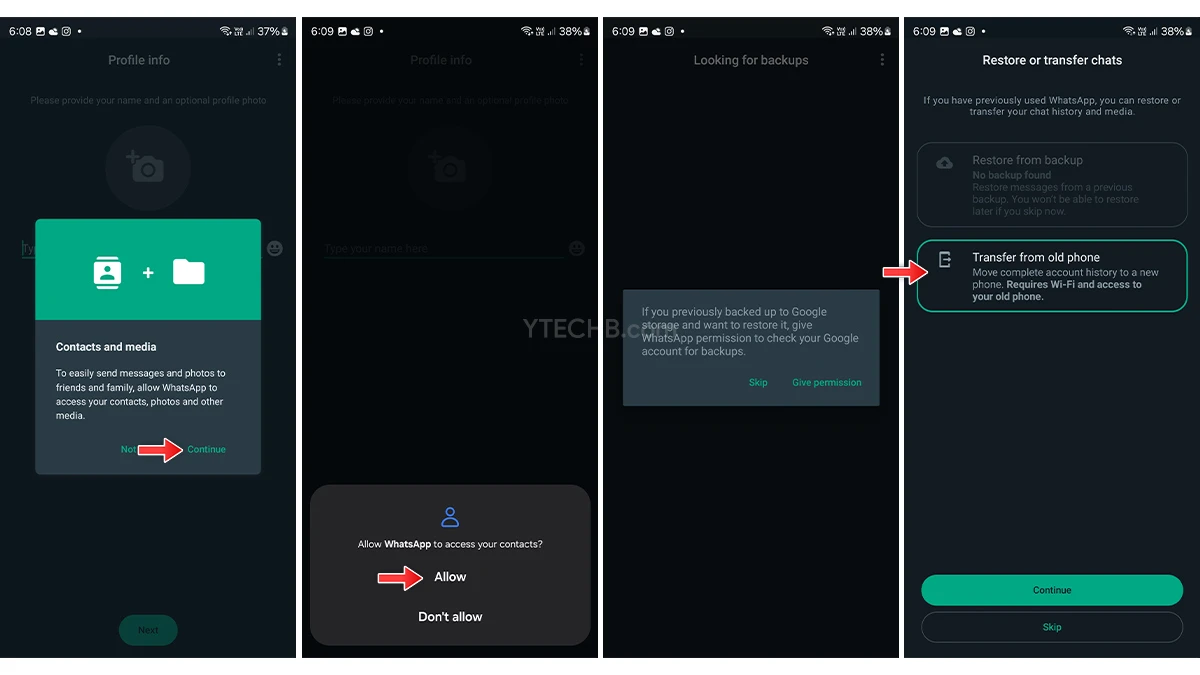 Comment transférer rapidement les discussions WhatsApp vers un nouveau téléphone sans sauvegarde 4 Comment transférer les discussions WhatsApp sans sauvegarde