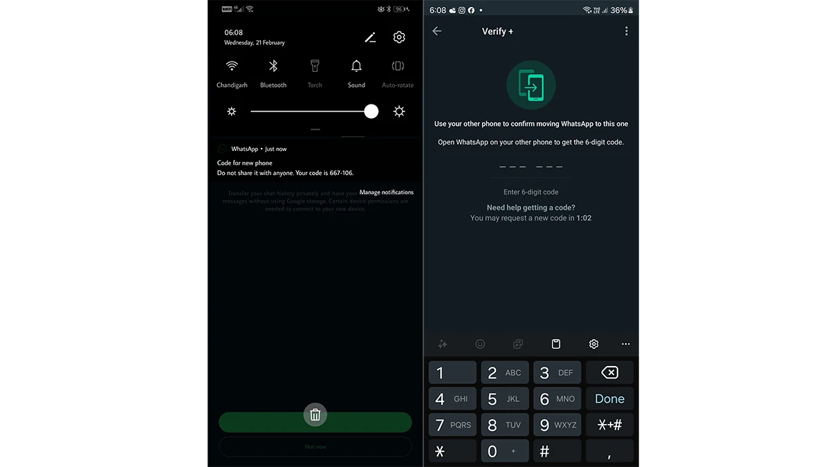 Comment transférer rapidement les discussions WhatsApp vers un nouveau téléphone sans sauvegarde 3 Comment transférer les discussions WhatsApp sans sauvegarde