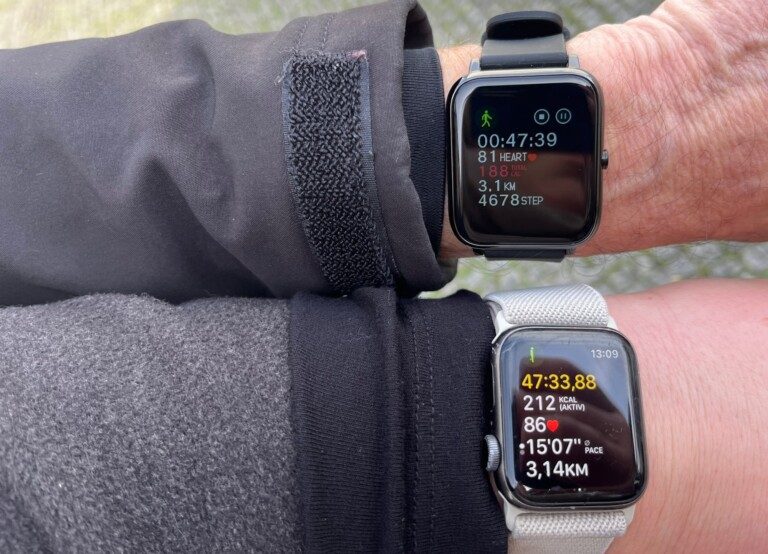 Apple Watch vs. Clone à 20€ : Vainqueur indiscutable 4 Fitnesstracking Smartwatch