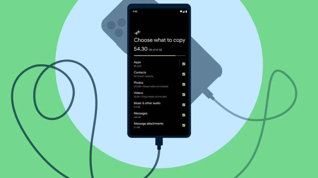 Passer de l'iPhone à Android pourrait bientôt devenir plus facile avec l'aide d'Apple 3 iPhone Android migrer Apple Google