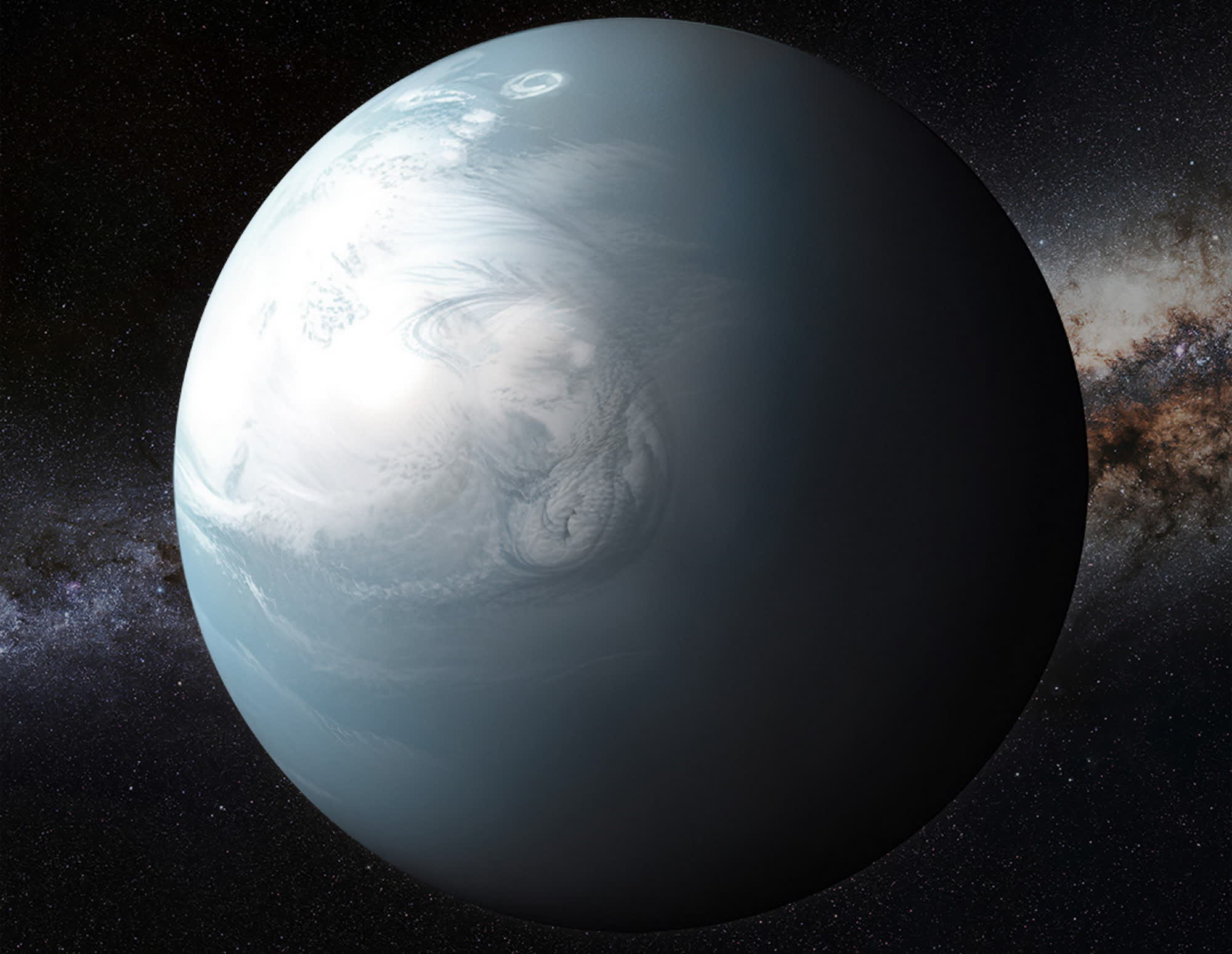 Ce "hycéen" une exoplanète pourrait être recouverte par un océan bouillant 30 This hycean exoplanet could be covered in a boiling ocean