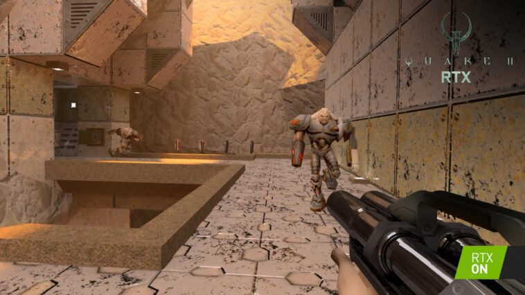 Le développeur parvient à exécuter le ray tracing sans GPU et atteint 1 ips sur Quake II RTX 1 Developer manages to run ray tracing without a GPU, achieves 1 fps on Quake II RTX
