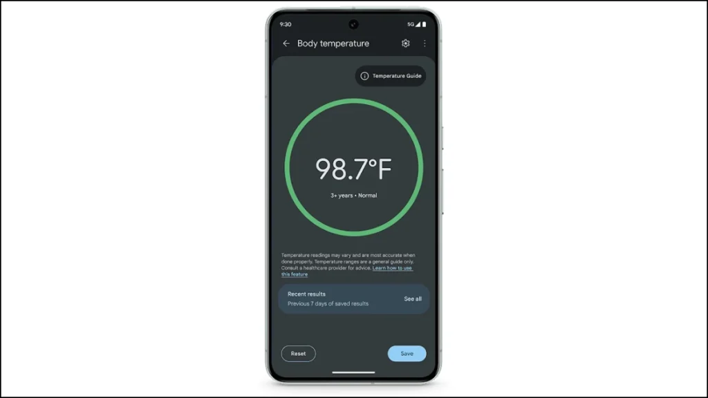 Measure Temperature
