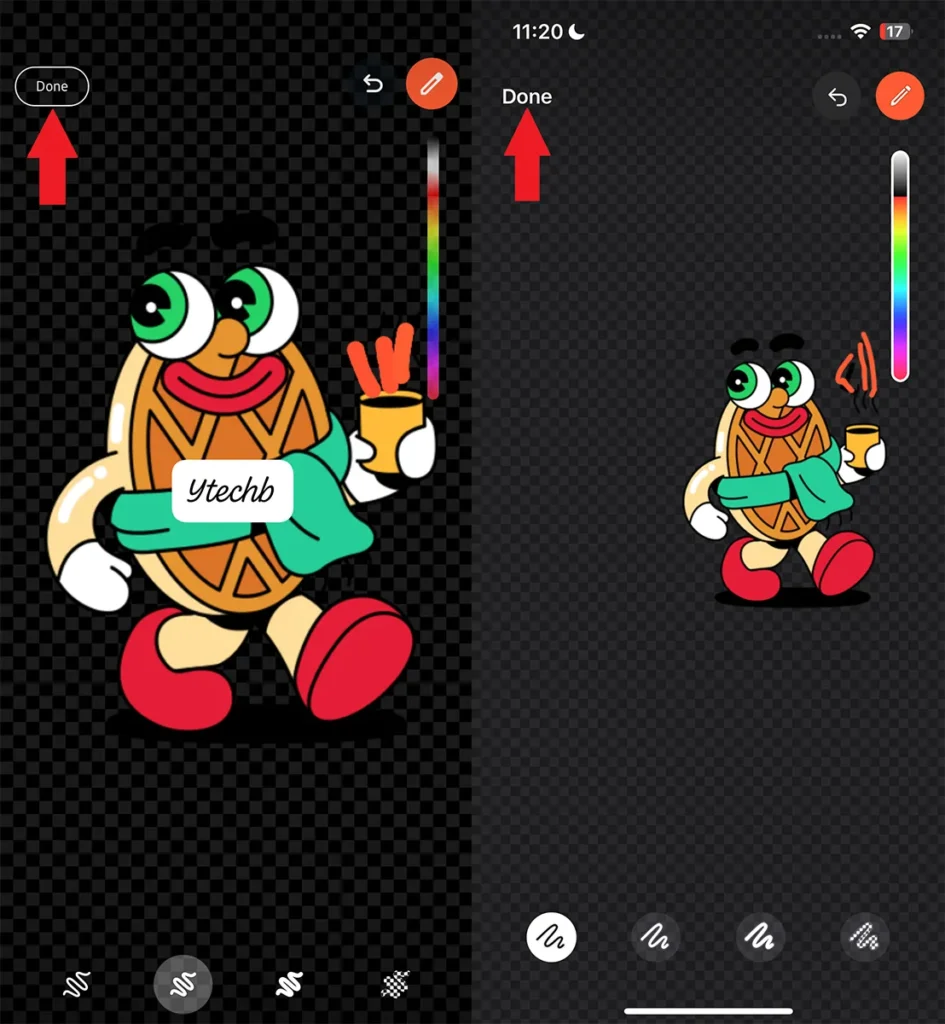 Comment modifier les autocollants dans WhatsApp