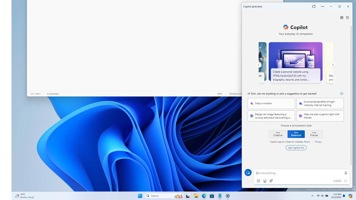 Windows 11 Insider Preview Build 26080 apporte une longue liste de nouvelles fonctionnalités 4 Fonctionnalités de Windows 11 Insider Preview Build 26080