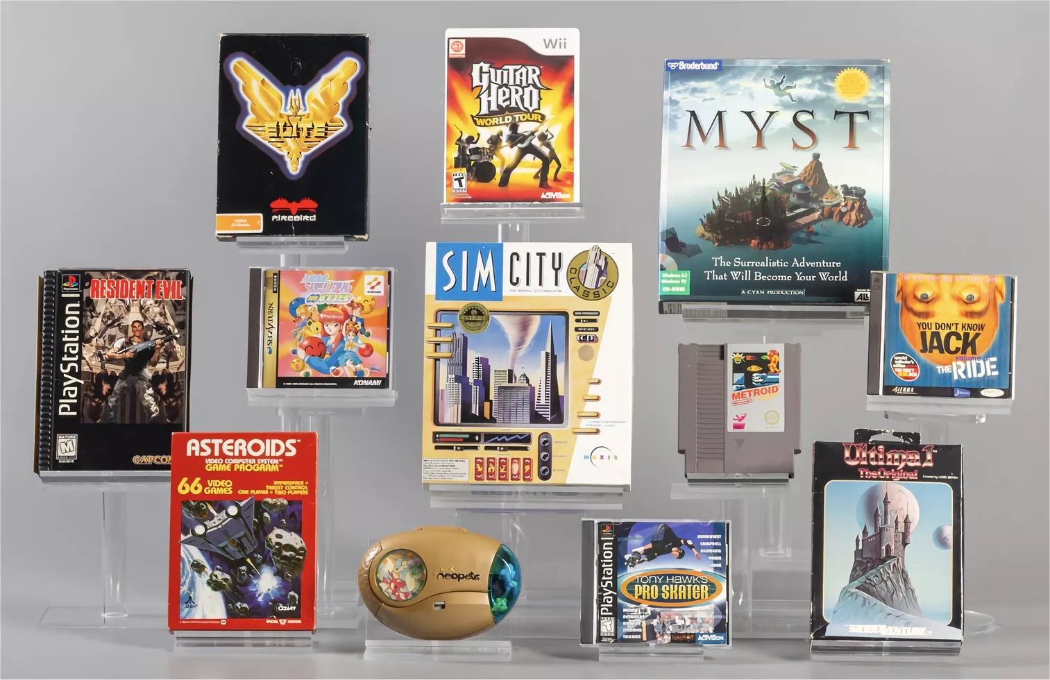 Strong Museum Video Game Hall of Fame nominees include Myst, Metroid, and Asteroids