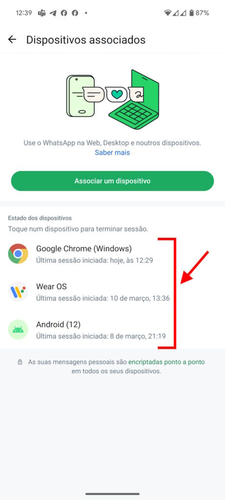 Astuce : votre compte WhatsApp a-t-il été volé ? C'est le moyen le plus rapide de le savoir 4 Sécurité des appareils volés du compte WhatsApp