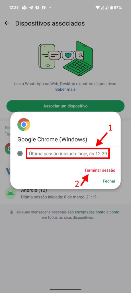 Astuce : votre compte WhatsApp a-t-il été volé ? C'est le moyen le plus rapide de le savoir 5 Sécurité des appareils volés du compte WhatsApp
