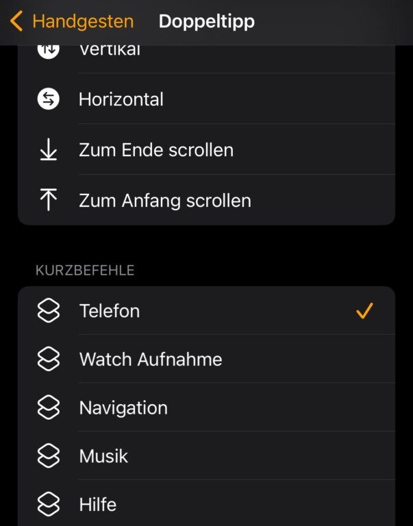 Contrôler l'Apple Watch avec ces gestes du doigt 5 Raccourcis avec gestes des doigts sur l'Apple Watch