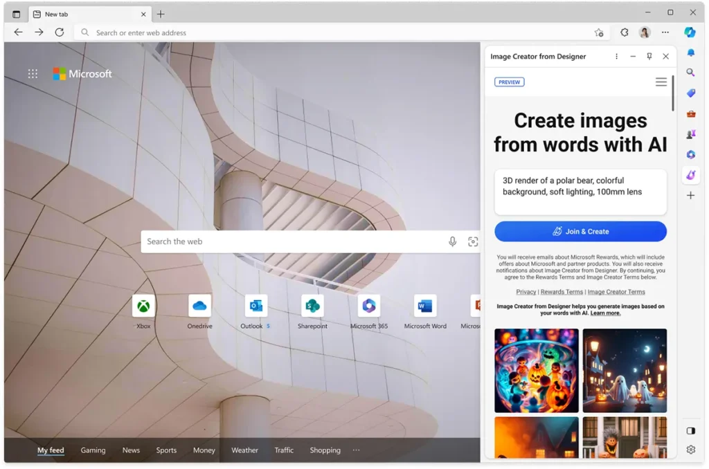 Principales fonctionnalités d'IA dans le navigateur Microsoft Edge 4 Meilleures fonctionnalités d'IA dans le navigateur Edge