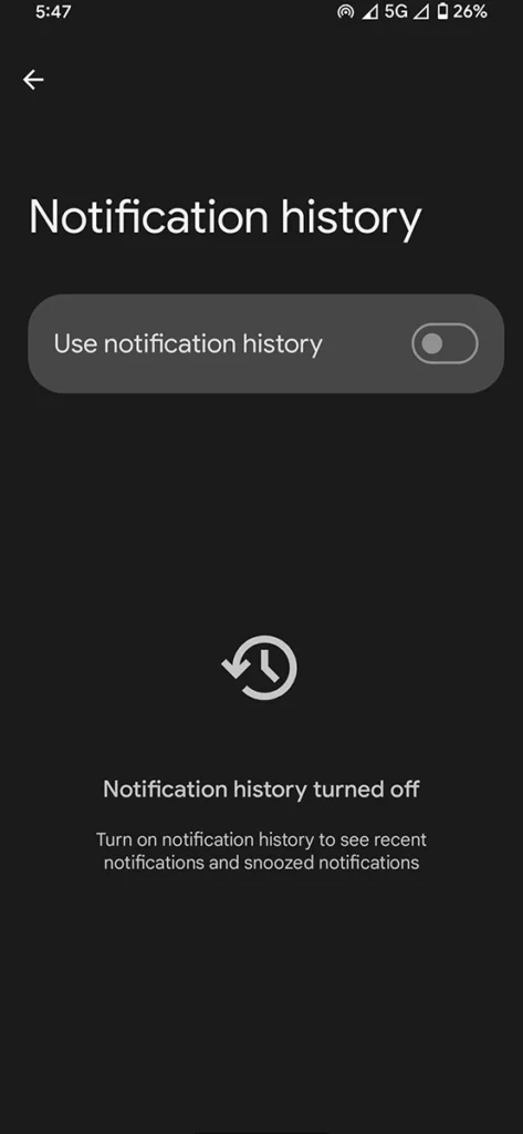 Comment consulter l'historique des notifications sur Android 5 Voir l'historique des notifications sur Android