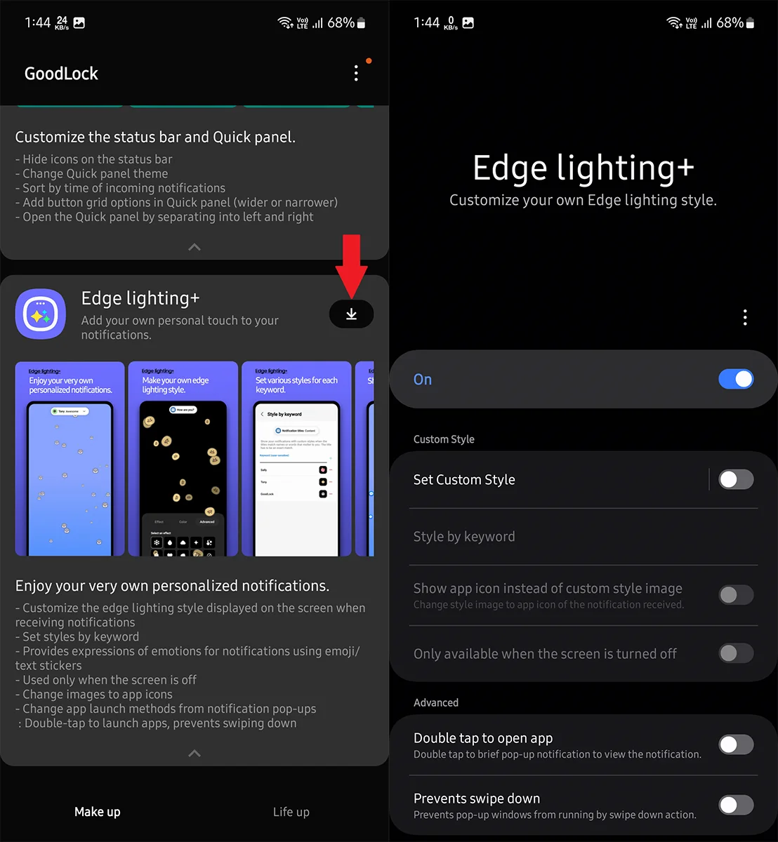 Comment personnaliser les notifications d'éclairage de bord sur les téléphones Galaxy 7 Personnaliser Edge Lighting sur Samsung Galaxy