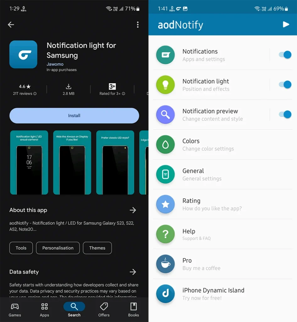 Comment personnaliser les notifications d'éclairage de bord sur les téléphones Galaxy 8 Comment personnaliser Edge Lighting sur Samsung Galaxy