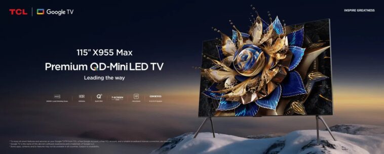 TCL lance bientôt une version 115 pouces de son téléviseur phare 4K QD-Mini-LED 1 TCL is soon launching a 115-inch version of its flagship 4K QD-Mini-LED TV