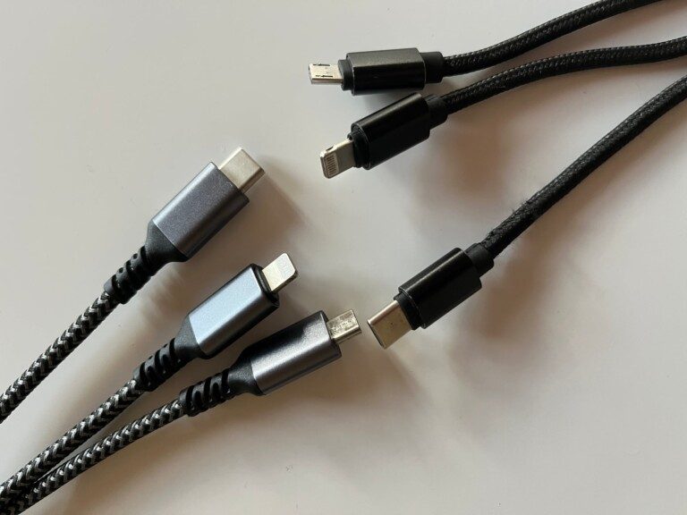 Chargeurs GaN contre câble de charge USB multiple : Qu'est-ce qui est meilleur pour les déplacements ? 5 Multi-USB-Ladekabel