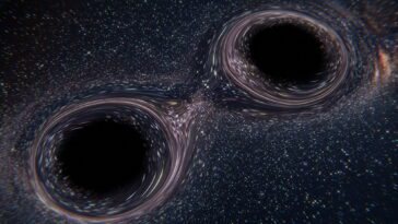 Les astronomes découvrent pourquoi un système binaire de trous noirs a le hoquet 15 Astronomers discover why a binary black hole system has the hiccups