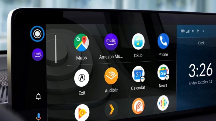 Android Auto vous avertit désormais quelles applications vous ne pouvez utiliser que lorsque la voiture est à l'arrêt 1 Applications arrêtées par la voiture Android Auto Google