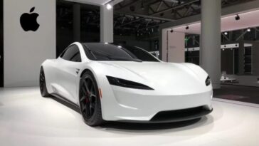 Apple a dépensé 10 milliards pour un projet automobile qui a échoué et a envisagé d'acheter Tesla 26 Illustration de ce à quoi pourrait ressembler une Tesla de marque Apple