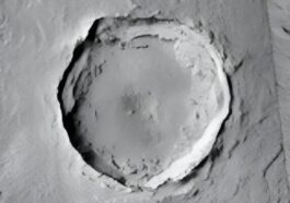 Asteroide deixou Marte com 2 mil milhões de crateras