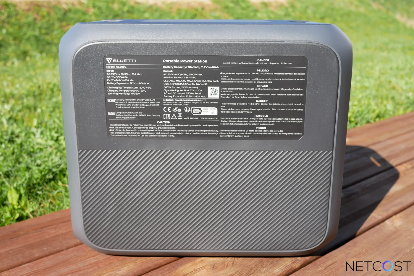TEST Batterie BLUETTI AC200L: Nouvelle version plus rapide, silencieuse et compacte de l'AC200MAX 15 Bluetti Ac200l Battery Test Review Netcost (7)