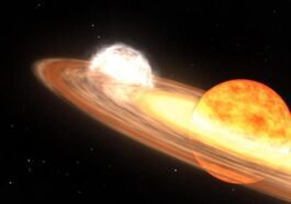 Illustration d'une explosion d'étoiles