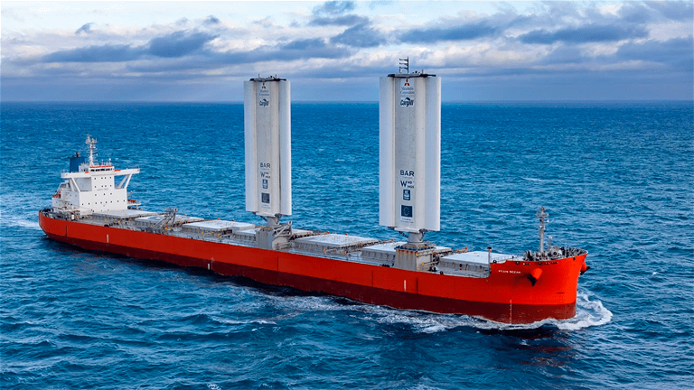 Ce cargo à voiles peut sembler étrange, mais pourrait détenir la clé de la navigation écologique 2 Ce cargo à voiles peut sembler étrange, mais il pourrait avoir la clé de la navigation écologique