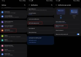 Personnaliser Edge Lighting sur Samsung Galaxy
