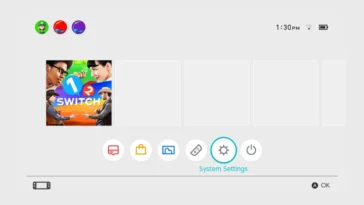 How to Rearrange Icons in Nintendo Switch