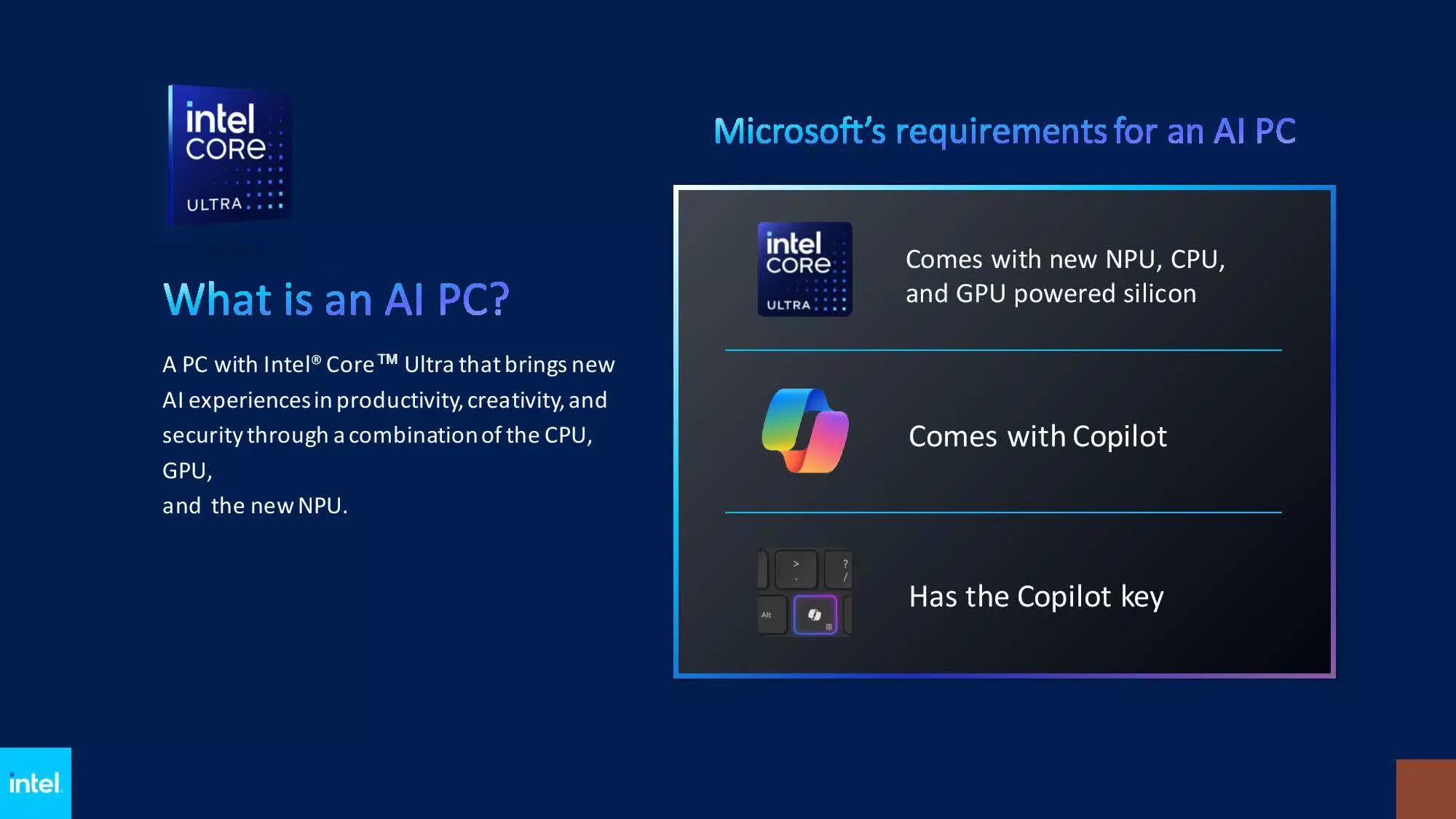 Copilot fonctionnera bientôt localement sur les PC, alors qu'Intel et Microsoft définissent les exigences des PC en matière d'IA 2 Copilot fonctionnera bientot localement sur les PC alors quIntel et