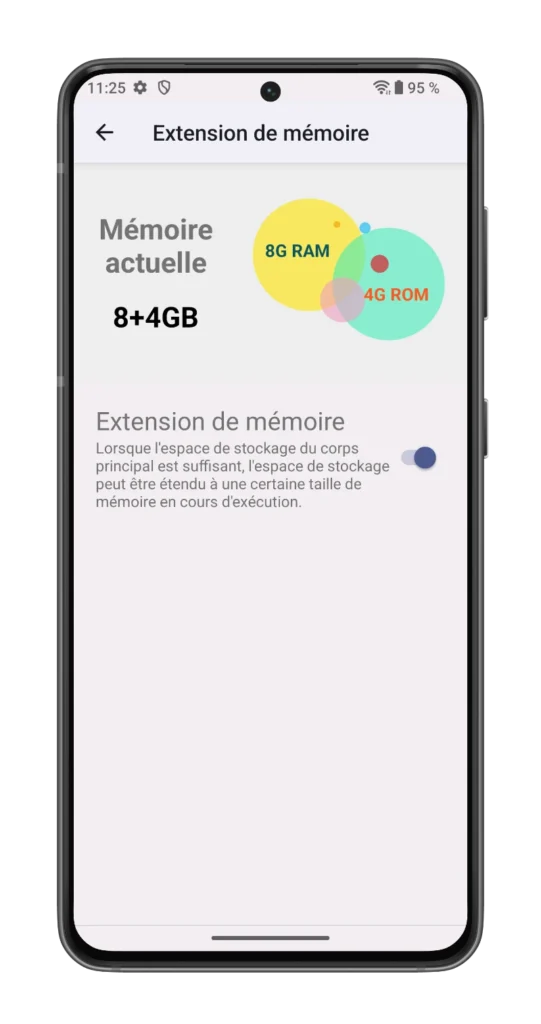 FOSSiBOT F106 Pro en TEST: Le premier smartphone solide avec lampe de camping et haut-parleur 103 dB 17 Fossibot F106 Pro Memory Extention