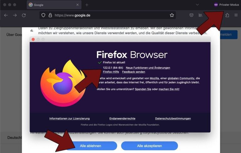 Firefox : Désactivez définitivement les irritants bannières de cookies 2 Firefox Cookiebanner