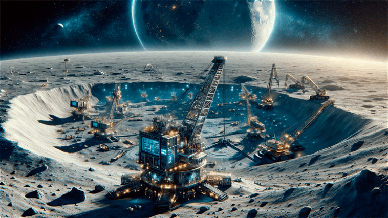 Il existe un plan incroyablement insensé pour convertir la Lune en une mine : l'objectif est clair 1 Il existe un plan incroyablement absurde pour transformer la Lune en une mine : l'objectif est clair