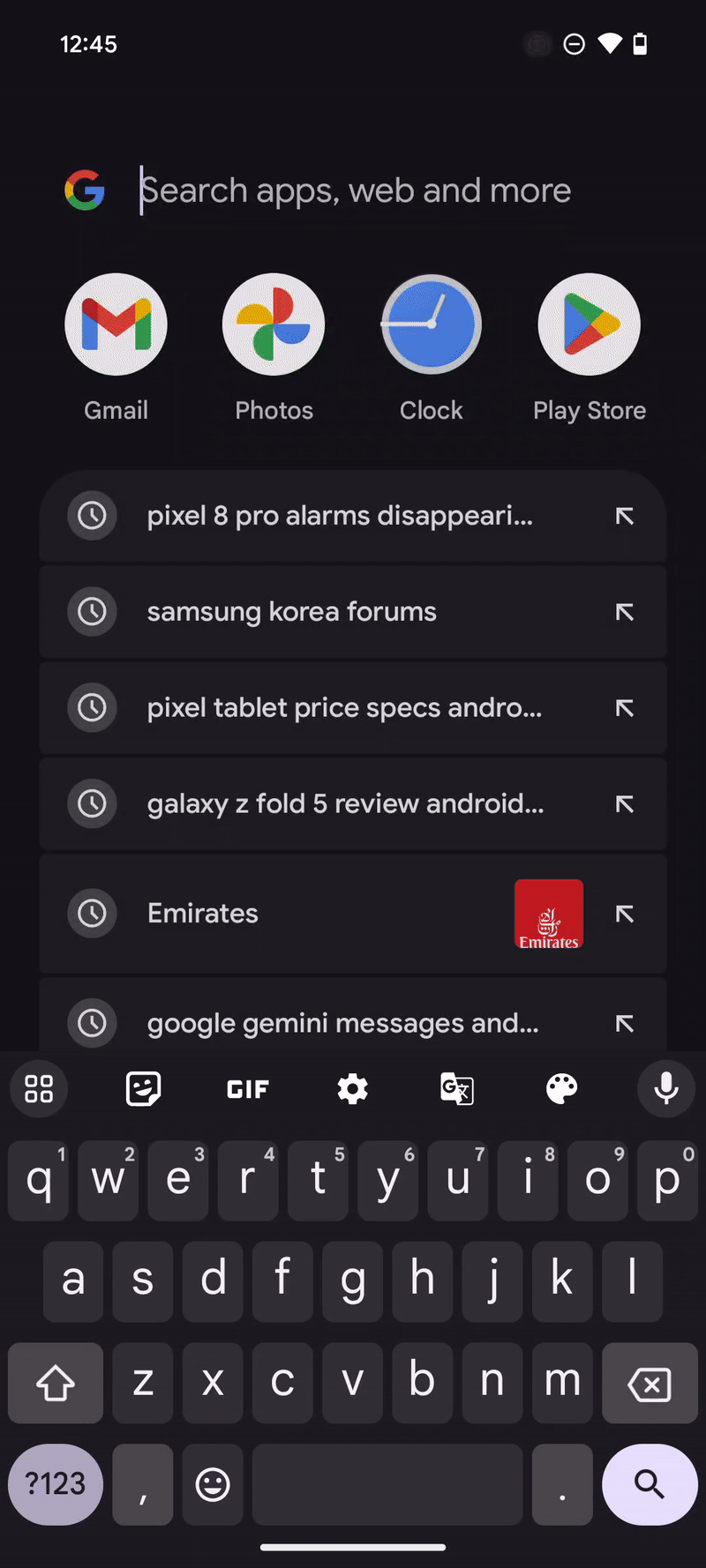 Alarmes de bugs Google Pixel