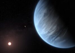 Illustration d'une exoplanète