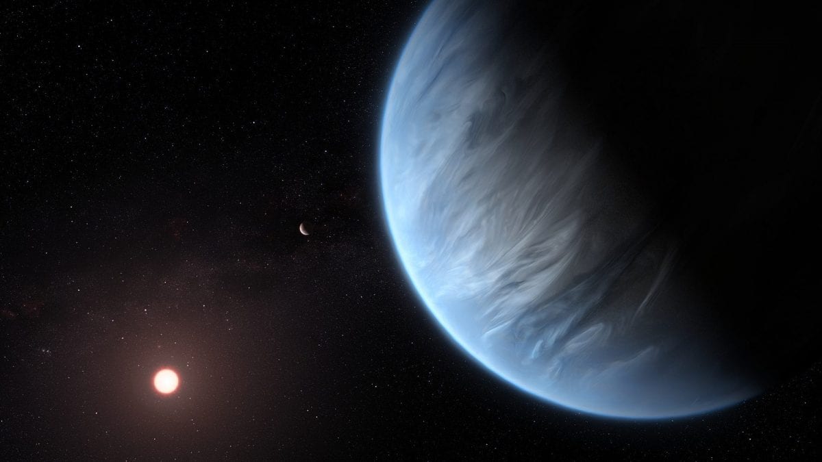 Possibles traces de vie extraterrestre sur la planète K2-18b : début d'une enquête pour le confirmer 2 Illustration d'une exoplanète. Crédit : ESA/Hubble