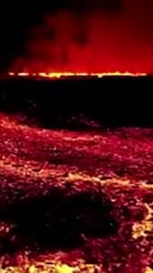 Islande, la vidéo impressionnante de l'éruption volcanique : "La plus puissante enregistrée jusqu'à présent" 1 Islanda, il video impressionate dell’eruzione vulcanica: “La più potente registata finora”