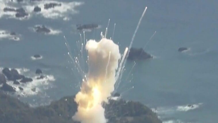 La fusée Kairos explose quelques secondes après son lancement dans le ciel du Japon : la vidéo 1 Immagine