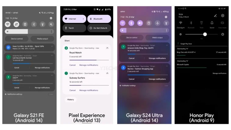 Le Google Play Store prend désormais en charge les téléchargements d'applications simultanés 1 Téléchargements simultanés d'applications sur le Google Play Store