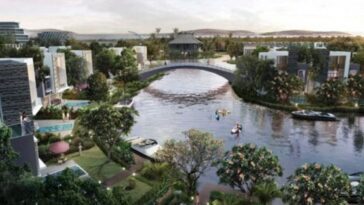 Le projet d'une ville du futur sur une île de Sierra Leone : ça ressemble à Wakanda 8 SHERBRO ISLAND CITY | Rendu de la ville