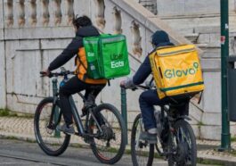 Coursiers Uber Eats et Glovo