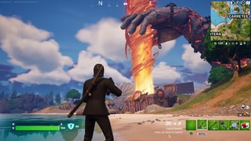 fortnite main titan boite pandore