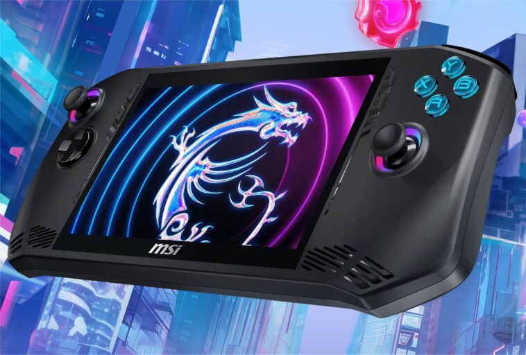L'ordinateur de poche de jeu MSI Claw est prêt à affronter le Steam Deck 1 The MSI Claw gaming handheld is ready to battle the Steam Deck