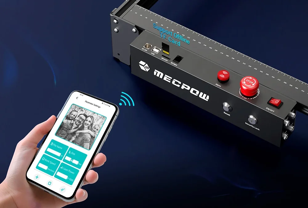 MECPOW X5: Les nouveaux maître de la gravure laser ? Voici toutes les nouveautés 10 Mecpow X5 Offline Gravure